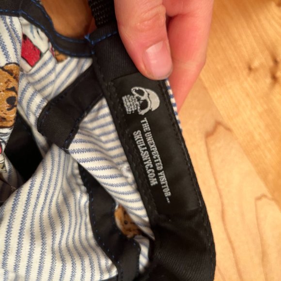 Skulls NYC Teddy Bear 5 Panel - Picture 4 of 4